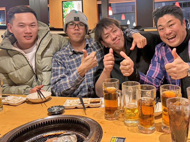 懇親会